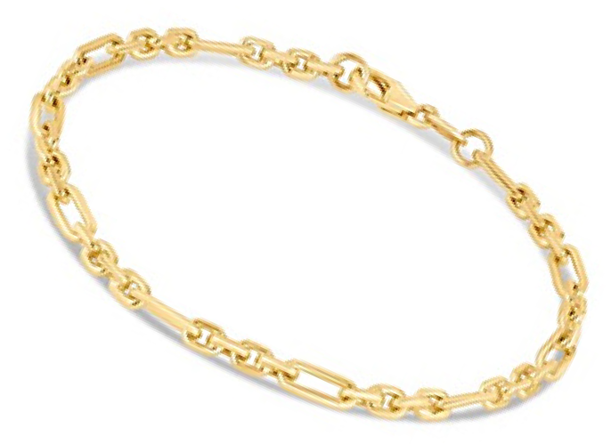 THE FIGARO CHAIN BRACELET by The Cut Jewellery